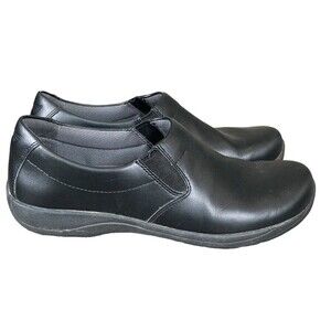 Dansko “Nora” Leather Slip On Shoes Black‎ Size 37 (6.5-7 US)
